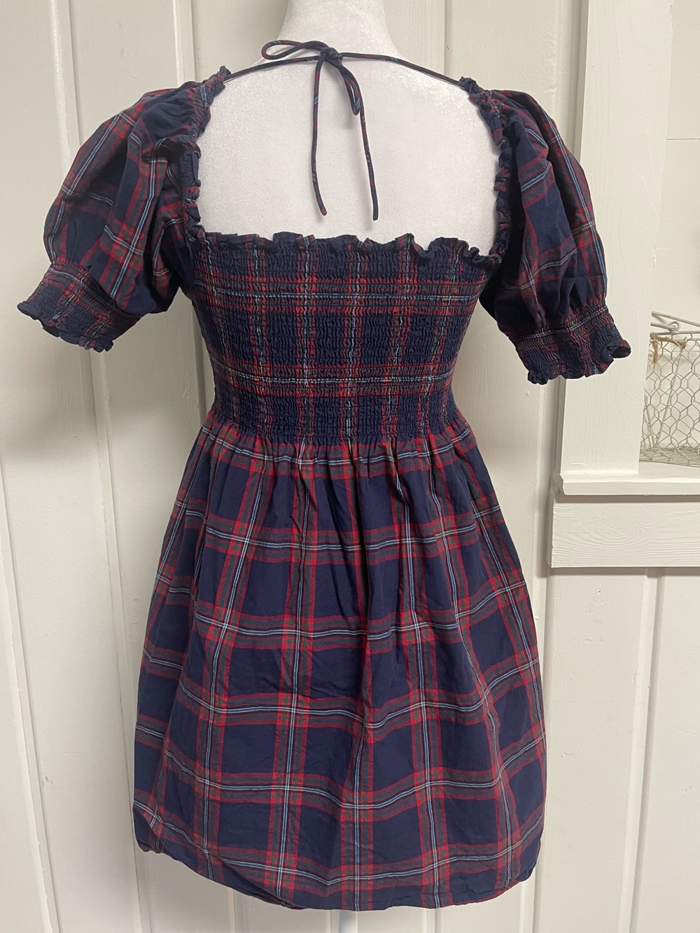 Hill House Plaid Nap Dress - Picture 2 of 6